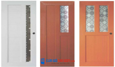 Cửa nhựa vân gỗ là gì? Không gian tuyệt đẹp với cửa nhựa vân gỗ