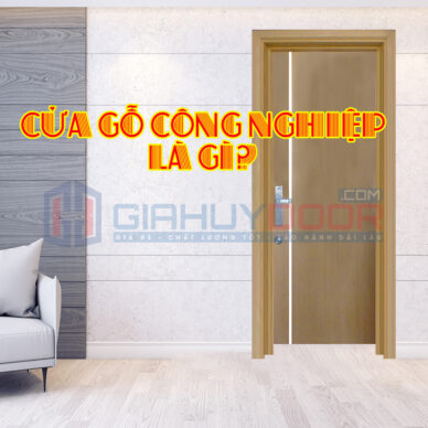 Cửa gỗ công nghiệp