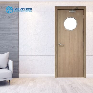 Cửa gỗ công nghiệp sang trọng- SaiGonDoor
